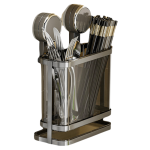 BAOJIAWANG | Suction Mounted Kitchen Utensil Storage Box