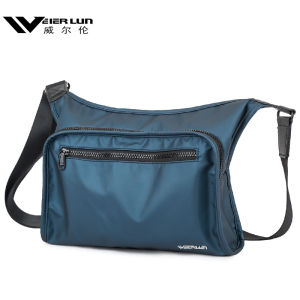 Túi Đeo Chéo Thời Trang Nam Mới Túi Đeo Vai Đơn Thể Thao Thường Ngày Túi Đeo Vai Mềm Màu Trơn Túi Đeo Chéo Thường Ngày