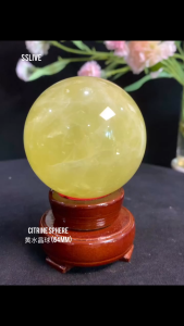 💛Sfera Citrine💛 Memancarkan tenaga positif seperti sinaran matahari kekayaan citrine sphere