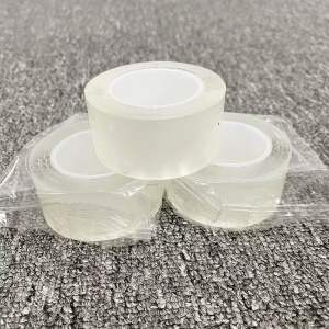 Băng Keo 2 Mặt Siêu Dính Ngắn 3M Băng Keo Trong Suốt Dày 0.5mm Tái Sử Dụng Độ Dính Cao