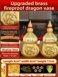 XINGYUE | Wall Fire Prevention Dragon Bottle Decorative Piece