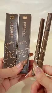 VEDO 💕COD Slim Eyeliner Pensil Waterproof Natural Color Rendering Eyeliner Anti Luntur Tahan Lama