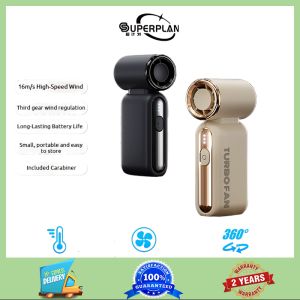 2025 NEW xiaomi Portable Handheld Fan Strong 1-3 Adjustment  Semiconductor Cooling Fan 3600mAh Long Battery Life Rechargeable Turbo mini Fan mini handheld fan Suitable for Travel Work Commuting Outdoor Sports