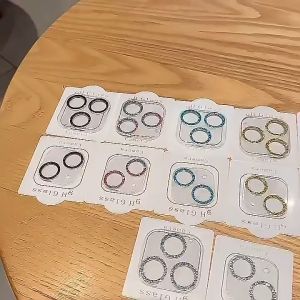 Diamond Glitter Camera Lens Protector For iPhone 15 11 14 12 13 Pro Max 13 Mini 14Pro Max 14 Plus HD Tempered Glass Lens Protective Film