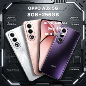 OPPO | OPPO A3x 5G Global Version Smartphone Dimensity 6300 6.67 Inch Screen 5100mAh 45W Fast Charge IP54 Waterproof Mobile Phone
