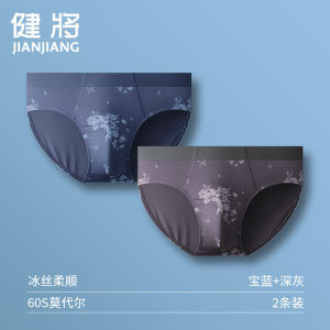 Jianjiang Mens Underwear Briefs Mens Modal Ice Silk Boys Shorts Mens Summer New Arrival Thin Mens Shorts