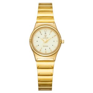 Liebig | LIEBIG Luxury Golden Wristwatch Clock Stainless Steel Female Ladies Fashion Quartz Watches Relogio Feminino