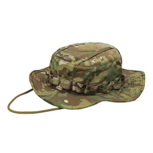 2026 New Camo Tactical Enthusiasts Square Pocket Bonnie Cap Outdoor Bucket Benny Hats Multicam Fishing Hiking Outdoor Sun Caps