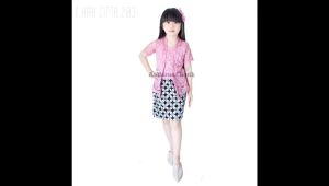 SET Kebaya Anak Perempuan Brokat KB CICI KID Brukat Gliter COD