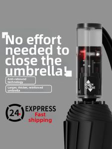 MUZHOUYU | Automatic Extra Large Durable Umbrella