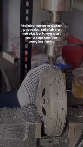 MANGKOK KOPLING GANDA NMAX ORIGINAL CUSTOM ANTI GREDEG MANGKOK CUSTOM BERLUBANG Mangkok Kampas Ganda Nmax