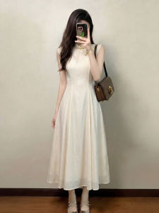 QFN | Light Chinese Style Elegant & Dignified White Dress