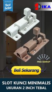 Grendel Jendela pvc / Grendel Pintu / Slot Selot plastik tebal minimalis anti karat wc lemari / TERMURAH Grendel Stainless Stanlis Tebal Selot Pintu Selot Jendela Kunci Pintu Grende ANTI KARAT / Grendel Slot Pintu Jendela termurah