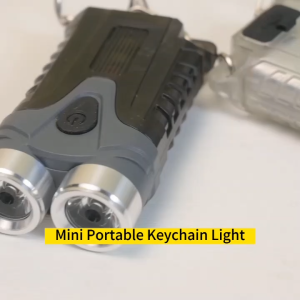 Asafee V326 Mini EDC Đèn pin 7 chế độ TYPE-C không thấm nước Portable Keychain Light cho Cắm trại khẩn cấp hàng ngày