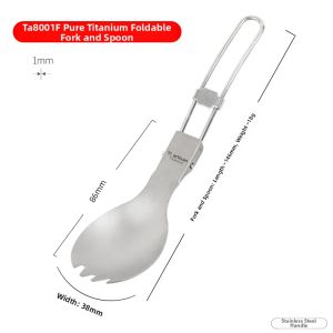 Tiartisan | Titanium Portable Outdoor Cutlery Set