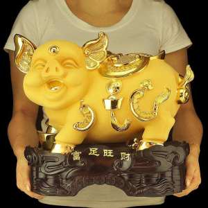 LIWAN | Trang Trí Lợn May Mắn Sáng Tạo Phong Thủy