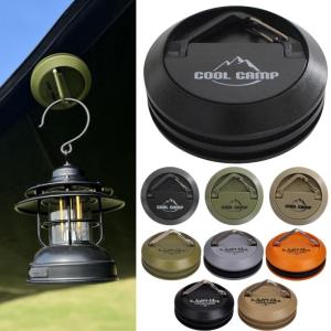 Outdoor Magnetic Tent Hook Multi-purpose Portable Tent Ceiling Buckle Clamp Suction Cup Camping Rope Retainer Kerosene Lamp Hook
