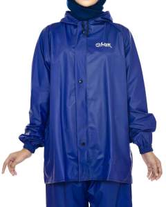 JAS HUJAN PONCO ELOK KEREN DEWASA PRIA DAN WANITA BAHAN ELASTIS PVC ANTI BOCOR DAN REMBES