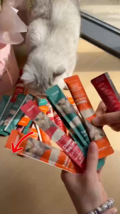 【SG Stock】15g FAENBEI Cat Snack Stick Premium Cat Treat Nutritious Pet Food for Training & Daily Reward  for Kitten Adult Cat