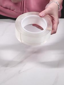 1M/2M/3/5M Nano Tape Double Sided Tape Transparent NoTrace Reusable Waterproof Adhesive Tape Cleanable Home Gekkotape