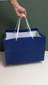 Premium Paper Bag Kue JUMBO 2 uk. P35.5 x L27.5 x T24 cm