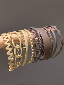 คลิปจัดผมแบบหนีบผมสำหรับทาสีหน้า รุ่นกันลื่นสำหรับผู้หญิง คลิปจัดผมแบบมีฟันสำหรับแต่งหน้า คลิปจัดผมสำหรับหน้าม้า คลิปจัดผมสำหรับผู้หญิง