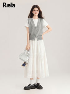 puella | Summer Lightweight Mature Style Faux Two-Piece Set