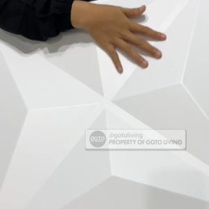 Goto Backstein Wallpanel Sticker Wallpaper Stiker Dekorasi Dinding 3D