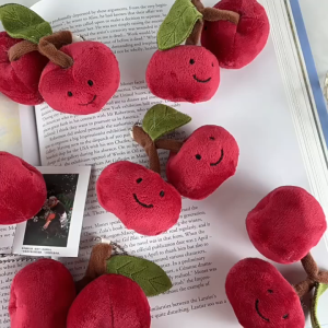 ร้านอยู่กทม.เชอร์รี่ตุ๊กตาจี้พวงกุญแจน่ารัก ผ้ากำมะหยี่ สำหรับแขวนตกแต่งกระเป๋า ขนาด10CM