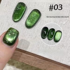 Sơn Móng Tay Gel Mắt Mèo Xanh 10ml Thiết Kế Dải Ngân Hà Lấp Lánh Họa Tiết Mùa Đông Màu Nâu Xanh Mới Sáng Bóng Trang Trí Móng Nghệ Thuật