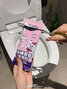 🔥 Toilet Cleaning Foam Powder Stain Remover 【3pack / Set】马桶泡泡清洁粉 Serbuk Pencuci Tandas