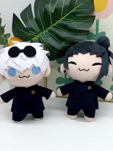 2026 NEW Stuffed Animals & Plush Gojo Saturo Geto Suguru Jujutsu Kaisen Cosplay Plush Cute Soft Collection Props