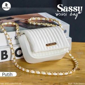 SASSY MINI BAG BY ZELYA / TAS MINI CANTIK BERKUALITAS
