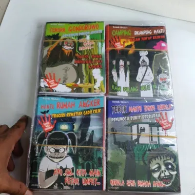 Komik Horor Buku Cerita Kualitas HK / Buku Misteri Cerita Horor / Buku Cerita Anak Komik Horor / Komik Horor DG / Buku Horor Komik Cerita misteri / Cerita Horor Buku Komik / Buku Komik Horor Cerita Anak