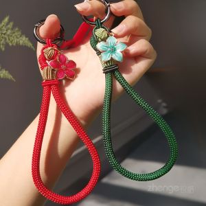 สร้อยคอโทรศัพท์แบบสั้นดีไซน์ศิลปะทำมือ ทนทาน สายรัดข้อมือกล้อง USB หัวเข็มขัด สายสะพายกระเป๋า เครื่องประดับแฟชั่น