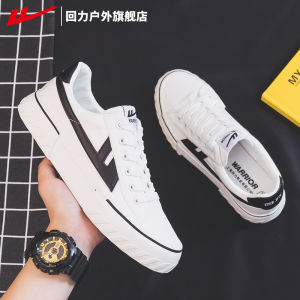 Mens Canvas Shoes Breathable Sports Low Top Flat Heel round Toe Casual All-Match White Sneakers Spring New Arrival