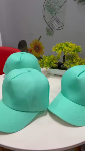 Mũ lưỡi trai nón kết trơn vải KAKI POLY màu XANH NGỌC đơn giản mà cực cá tính. Sỉ lẻ phong cách Hàn Quốc