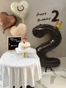 ETY | Birthday Number Balloons Party Decoration Photo Props