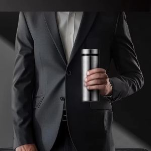 Philips | Philips AWP3361 400ml Vacuum Thermos Cup Crystal Frost Texture Tea Separation Insulated Water Bottle For Business Gift
