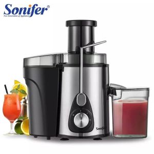 Sonifer Store Juicer Juice Extracto Juicer Machine with 2.7 Wide Mouth 2 Speed Centrifugal Juicer for Fruits and Vegs with Non-Slip Feet BPA-Free