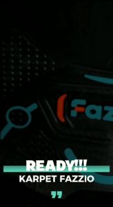 KARPET MOTOR FAZZIO & BORDES STEP FLOOR: TATAKAN ALAS KAKI KARET ANTI LICIN & GOOD QUALITY