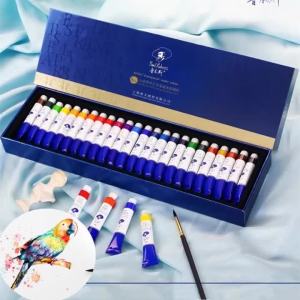 12/24/48 Color 8ML Tubular Rubens Artist Grade Watercolor Pigment Set Artist Hand-painted Watercolor Creation Fine Art Paint