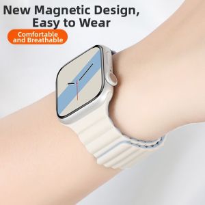 BINGBINGYA | Dây Đeo Đồng Hồ Thể Thao Từ Tính cho Apple