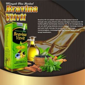 Minyak Pijat Urut Terapi HERBAL BRAVINA VITVIT MINYAK TERAPY AMAN UNTUK ANAK dan Dewasa