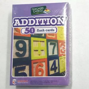[SEALED] Sealed Teachers Choice Addition Flash Cards (50 cards) with Box - Mabuhay Toys and Games Corp.