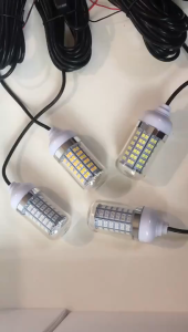 【Original+24hours delivery】LED fishing bait night light battery powered luminous underwater fishing bait light fishing light