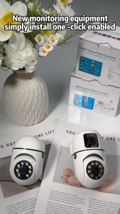 CAM720 CCTV Camera 4K Dual Lens WIFI WirelessRemote Monitor 2-Way Voice All-day Recording IP Cam