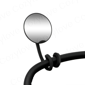 360° Rotatable Baby Stroller Mirror | Shatterproof Rear View Mirror for Strollers Safe for Bumpy Rides
