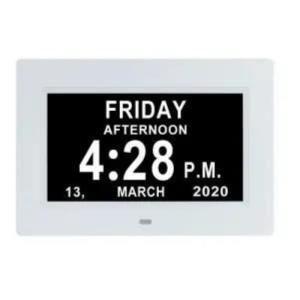 FUNNYDEER | Smart WiFi Electronic Perpetual Calendar Alarm Clock Weather Forecast Ornament