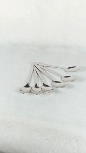 Europa 6 Pcs Sendok Teh Garpu Teh Stainless Steel Tebal 21Gram Panjang 15cm